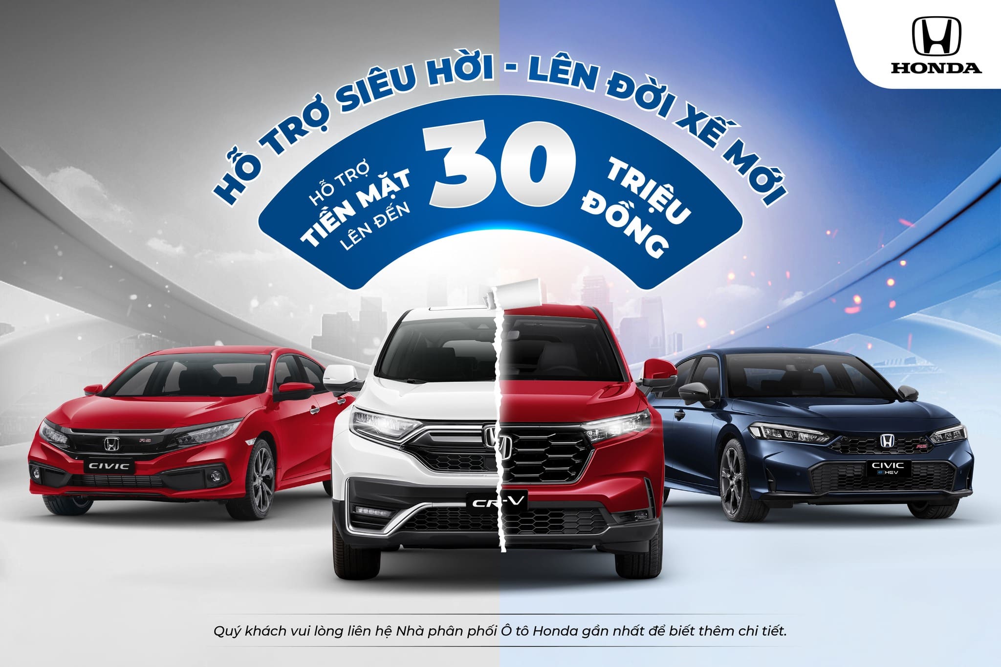 HỖ TRỢ SIÊU HỜI – LÊN ĐỜI XẾ MỚI CÙNG HONDA ÔTÔ BÌNH DƯƠNG – THUẬN AN 