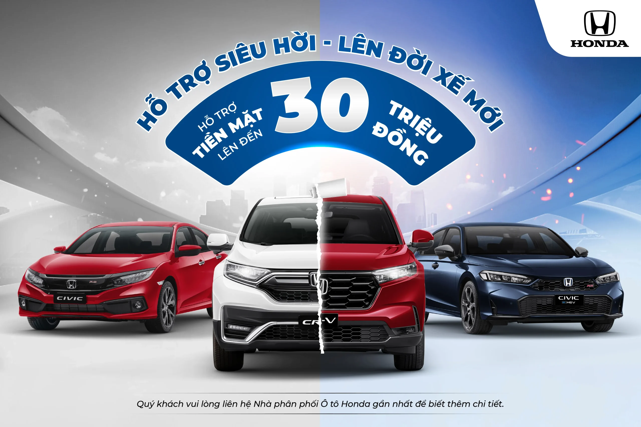 Honda Ô Tô Bình Dương khuyến mãi ngập tràn tháng 12 – 2025 