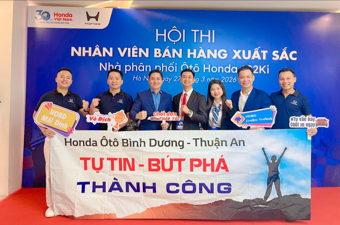 HONDA Ô TÔ BÌNH DƯƠNG THAM GIA VÒNG CHUNG KẾT SC CONTEST 2026 ĐANG DIỄN RA TẠI HÀ NỘI